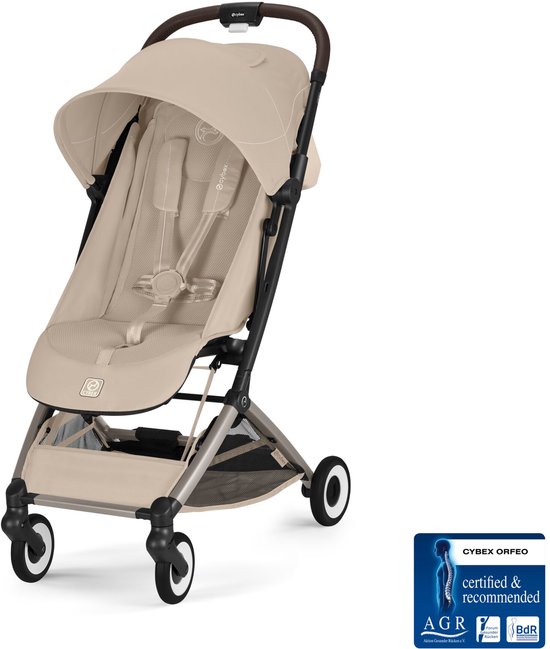 Cybex Orfeo - Buggy - Almond Beige - 2026 - Geschikt voor handbagage
