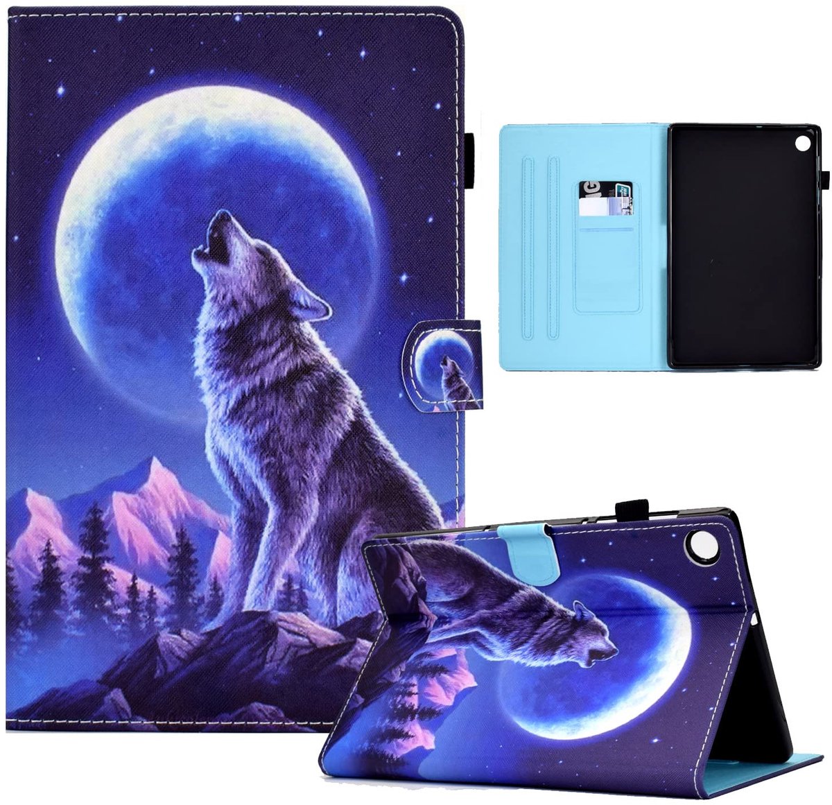 Tablet Hülle voor Samsung Galaxy Tab A8 10,5 Zoll - Schutzhülle met Standfunctie - PU Leder