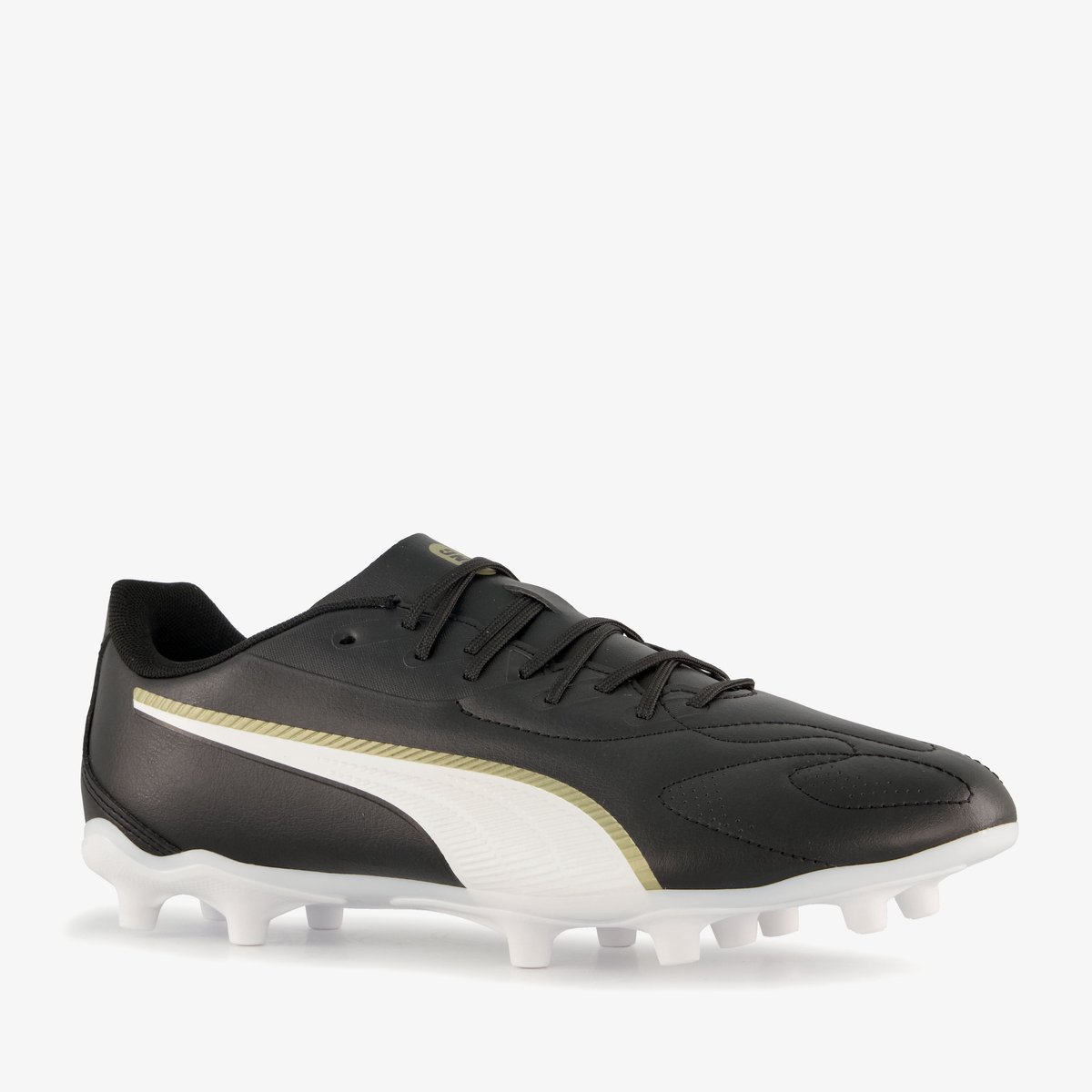 Puma Individual King FG heren voetbalschoenen zwart - Maat 39 - Uitneembare zool