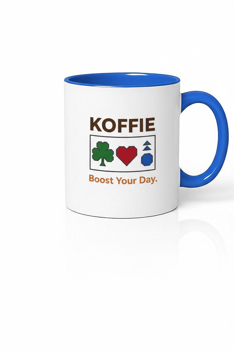 Koffie Boost Your Day Mok - Keramische Koffiemok met Uniek Design