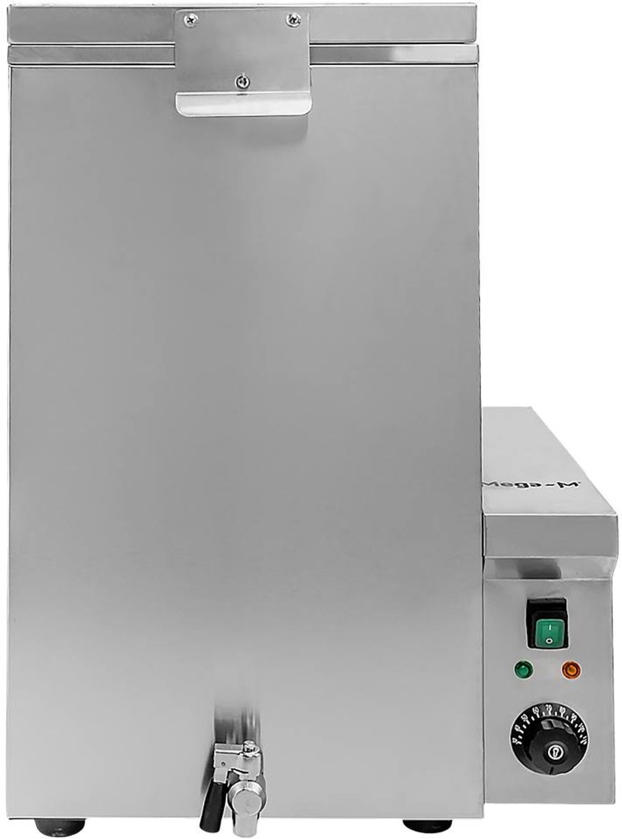 Mega-M CH Serie - Pluimvee broeiketel - 70 liter capaciteit - RVS constructie - Voor 3–5 kippen