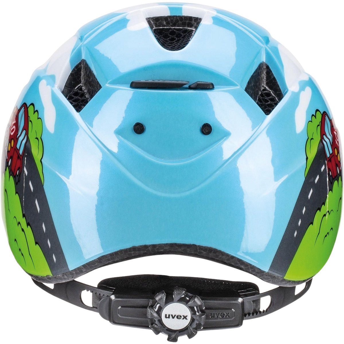 uvex Kid 2 Fietshelm Kind Blue - Unisex - maat 46-52 – foto 3