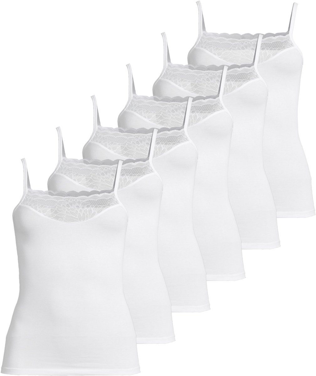 Conta Dames spaghettitop 6 pack Modal