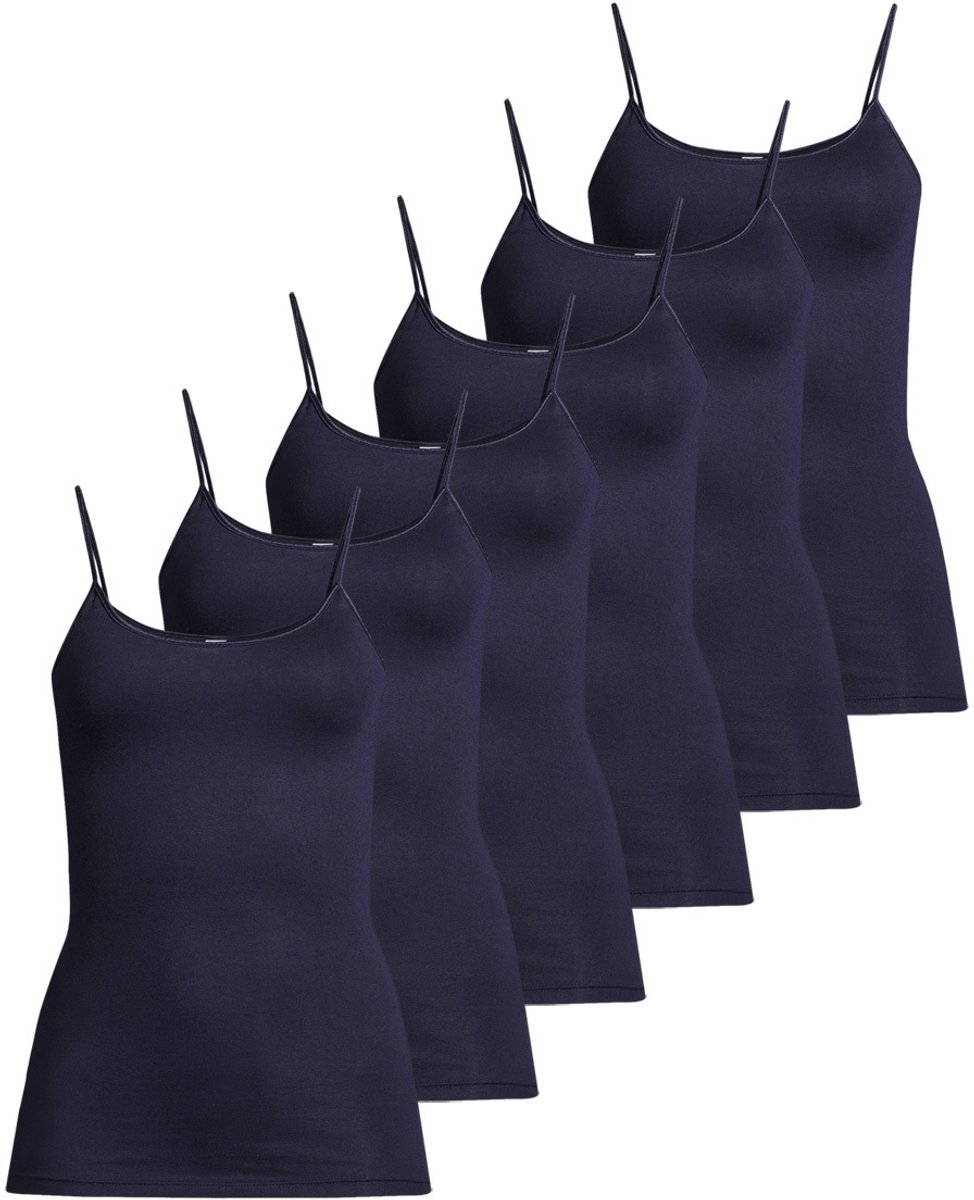 Conta Dames spaghettitop 6 pack Modal