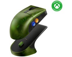 8Bitdo Retro R8 Mouse – Xbox Edition muis Gamen Ambidextrous RF Wireless + Bluetooth + USB Type-C Optisch 26000 DPI