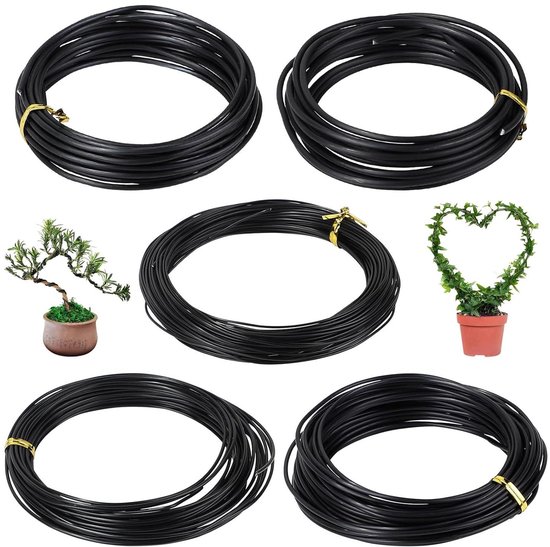 Planten Bonsai Training Draad - Flexibel Aluminium voor Planten - 5