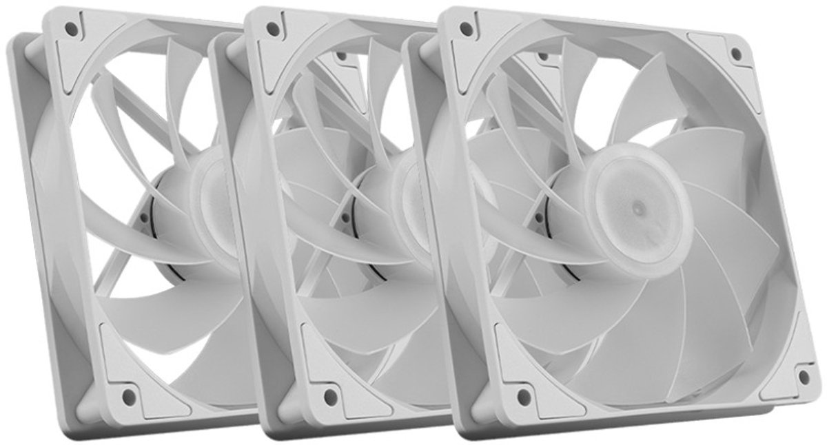MSI MAG F120 ARGB WHITE x3 Computer behuizing Ventilator 12 cm Wit 3 stuk(s)