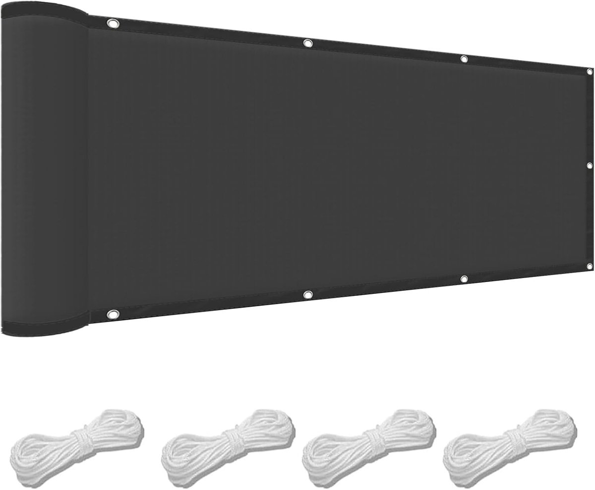 Waterdicht Schaduwdoek Rechthoekig 110 x 800 cm UV-Bestendig Polyester voor Tuin, Terras e