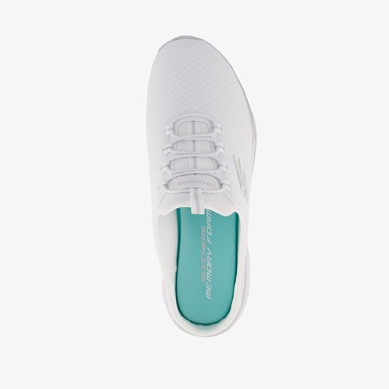 Skechers Summits Swift Step dames instappers blanc - Taille 36 - Confort extra - Memory Foam