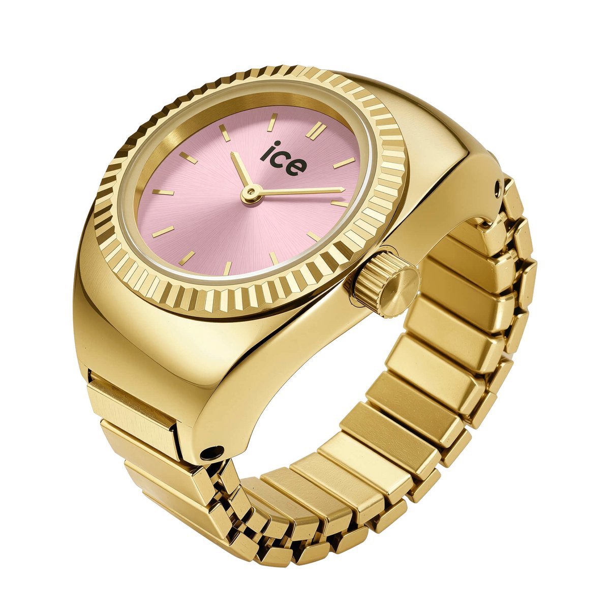 Ice Watch Chouchou - Gold pink 025518 Horloge - Staal - Goudkleurig - Ø 15 mm