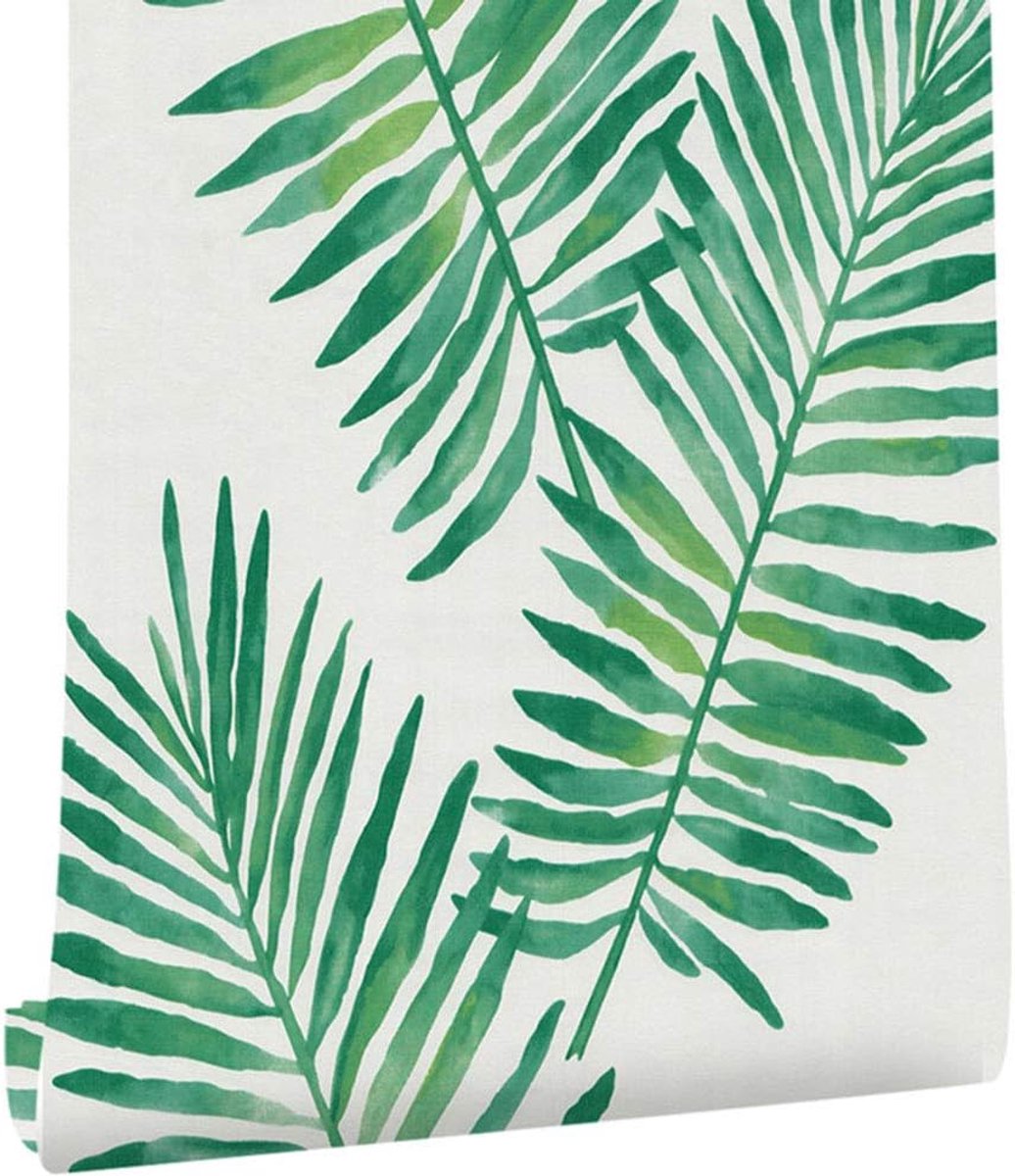 Zelfklevend Tropisch Palm Blad Behang - Waterdichte Meubelsticker voor Kasten en Muren - 4