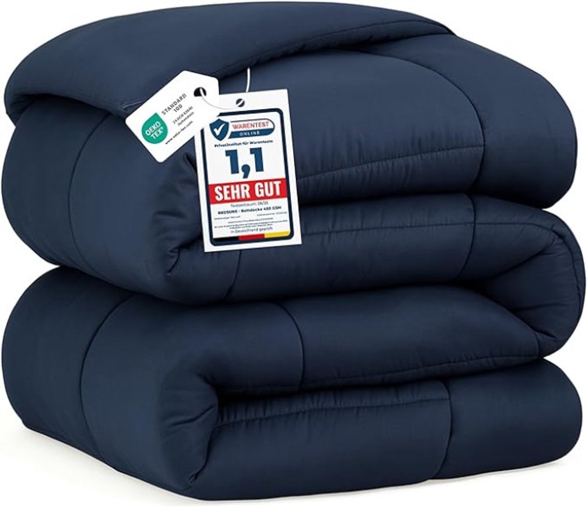 Extra warm winterdekbed 240x220 cm met hoge vulling, hypoallergeen en zacht