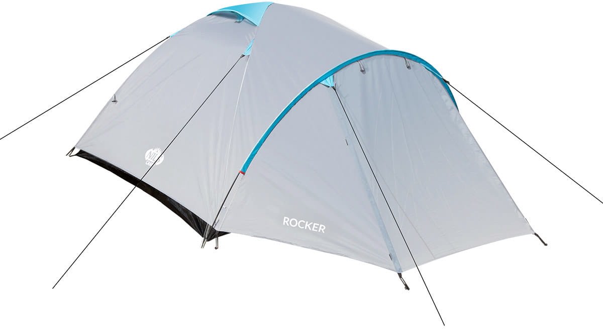 NILS CAMP Rocker - Kampeertent - Waterdicht - UV-bestendig - Voor 3 Personen