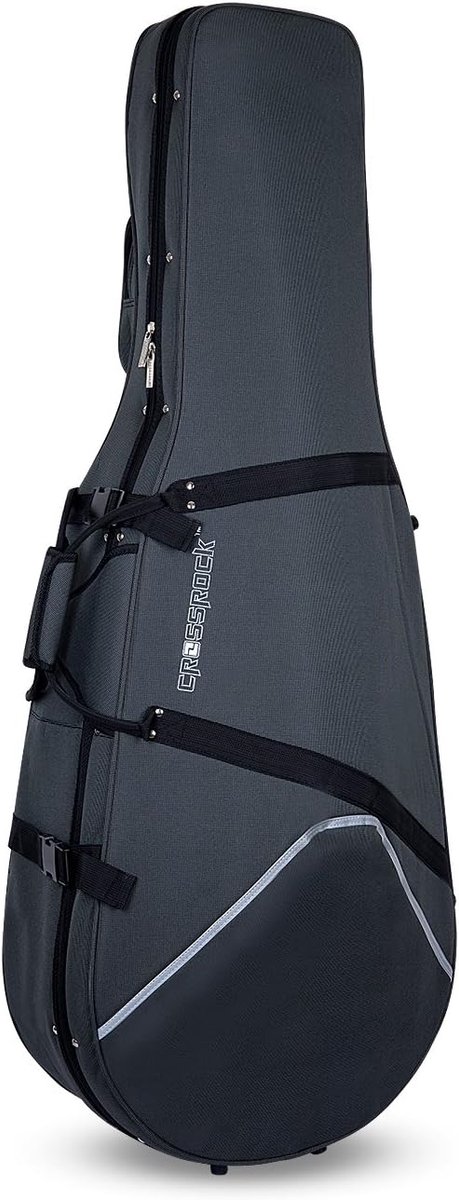 Luxe Cello Koffer voor 4/4 Formaat - Lichtgewicht Stalen Frame Bescherming