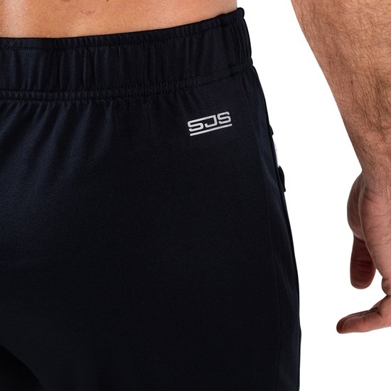 Sjeng Sports MATT - Broek - Heren - Donkerblauw - Powerstretch stof met Seal-On zakken - Verstelbare trainingsbroek