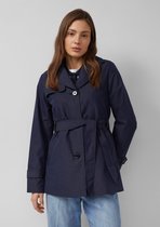 s.Oliver - female - Waterafstotende trenchcoat in een slanke pasvorm