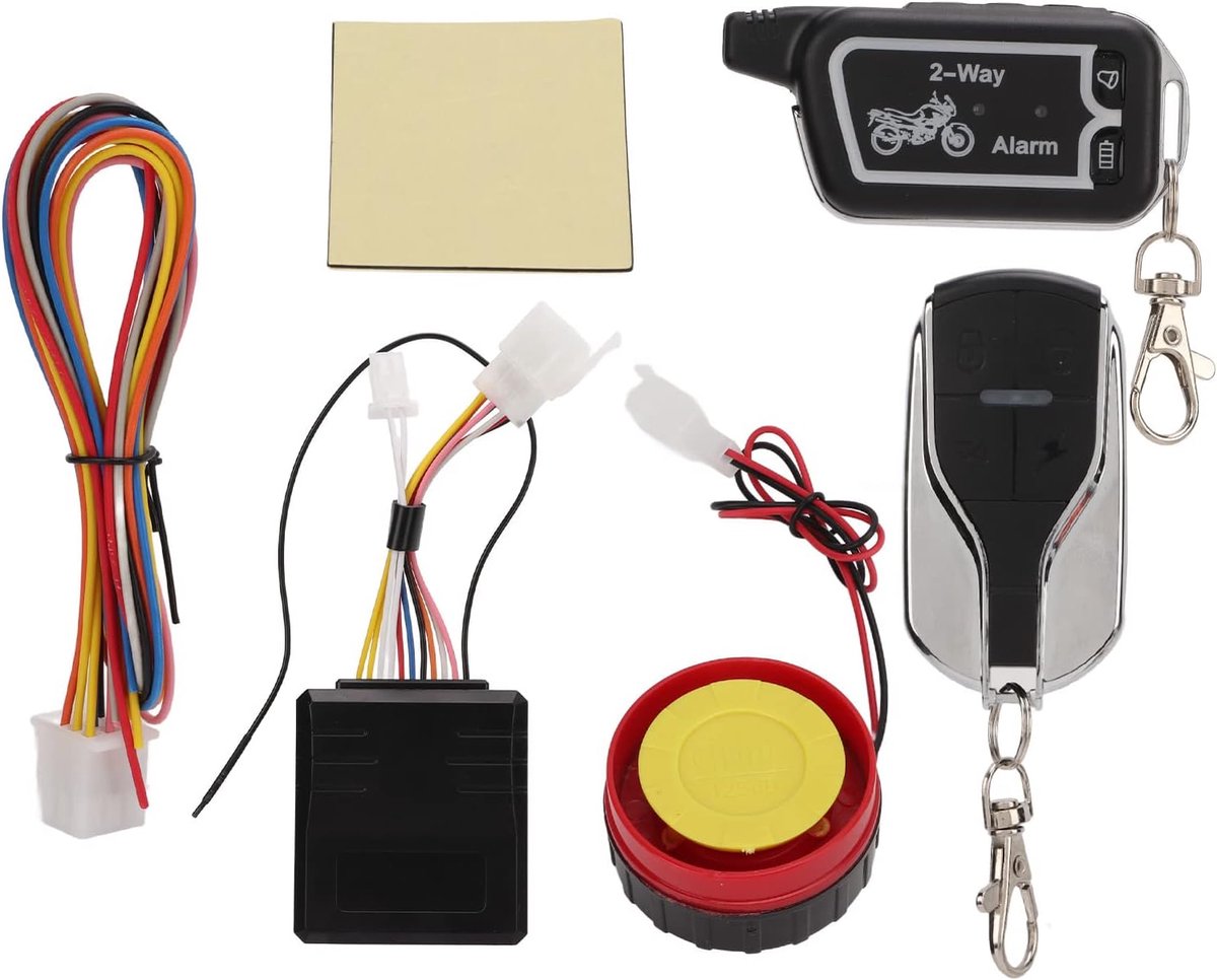 Universeel Motorfiets Alarmsysteem met Tweeweg Feedback en Trillingssensor