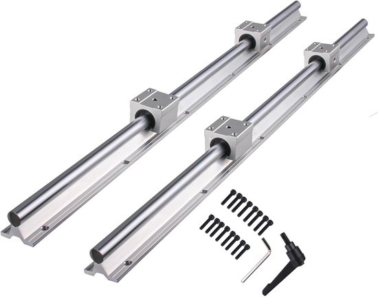 Lineaire Rails Lineaire Rails & Lagers voor CNC-machines en 3D-printers – Set van 2 x ...