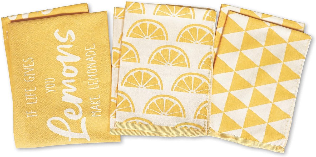 Keuken Doeken Set van 6 - 100% Katoen, Diverse Ontwerpen