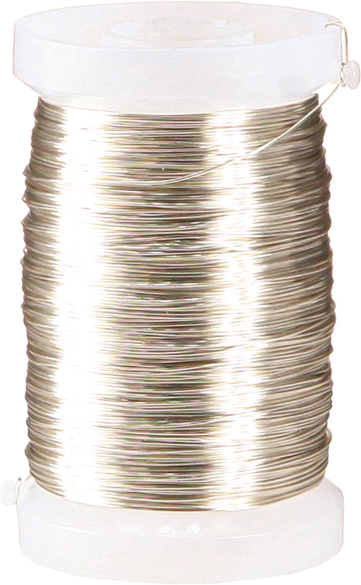 Bloemistendraad mirtedraad champagne 0,30mm 100g 3 st