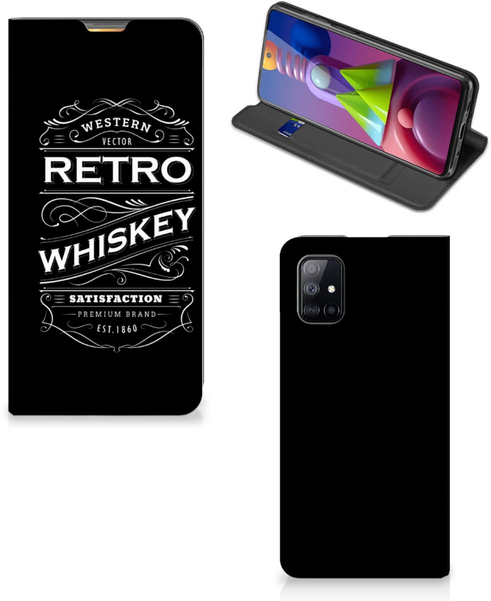 Samsung Galaxy M51 Flip Style Cover Whiskey