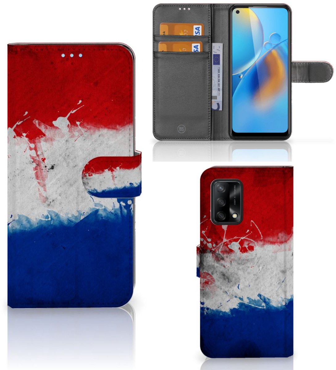 OPPO A74 4G Bookstyle Case Nederland