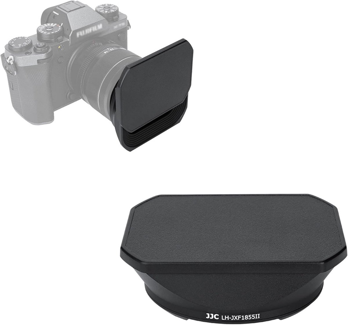Metalen Vierkante Lenskap voor Fotocamera's - Geschikt voor 14mm en 18-55mm Lenzen