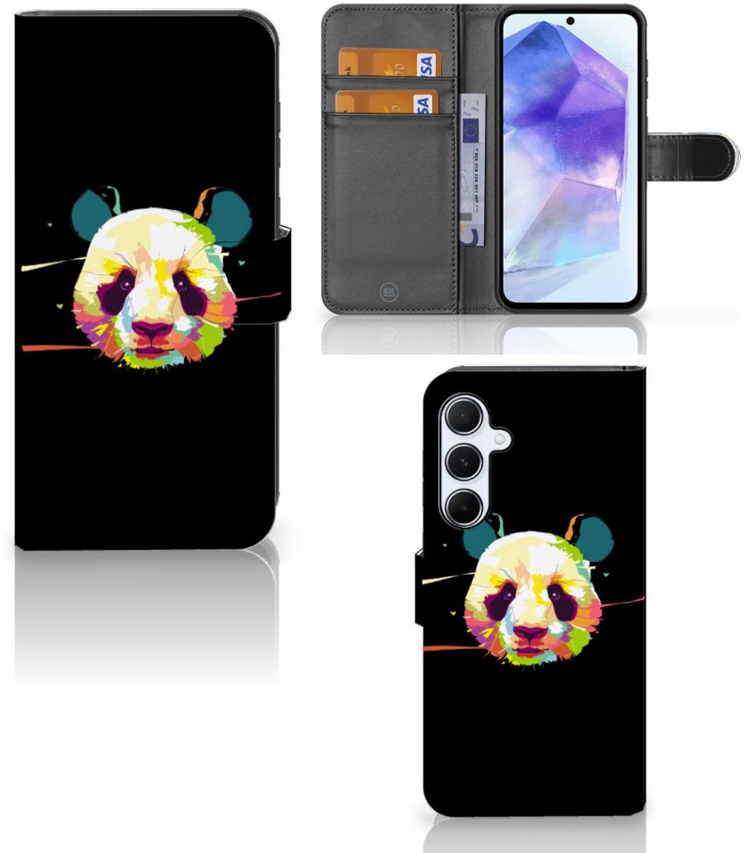 Samsung Galaxy A55 Leuk Hoesje Panda Color