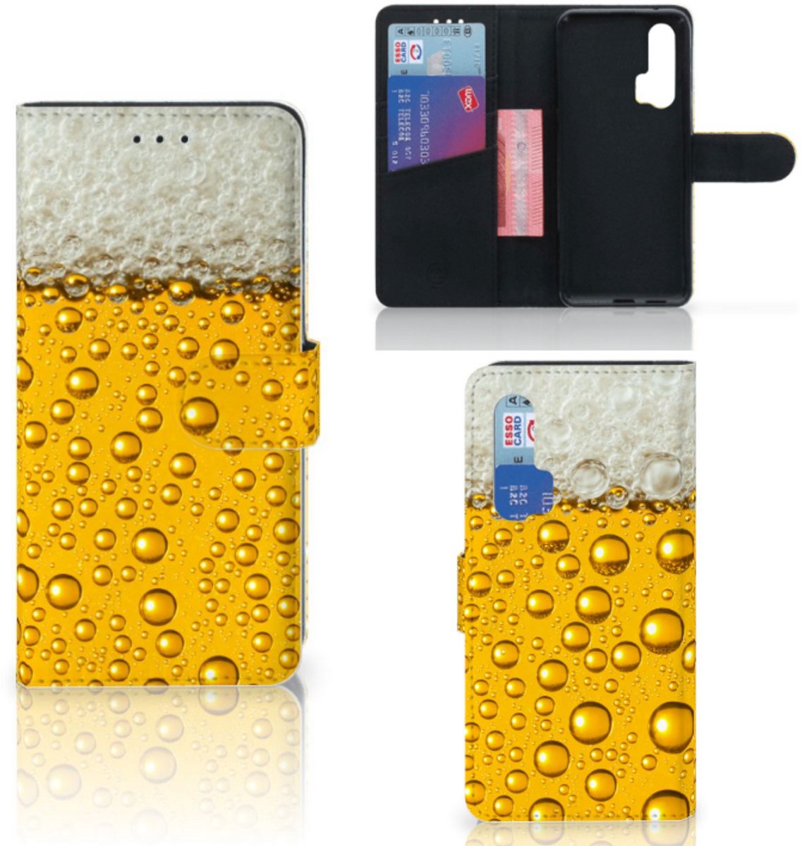 Book Case voor Honor 20 Pro Book Cover Bier