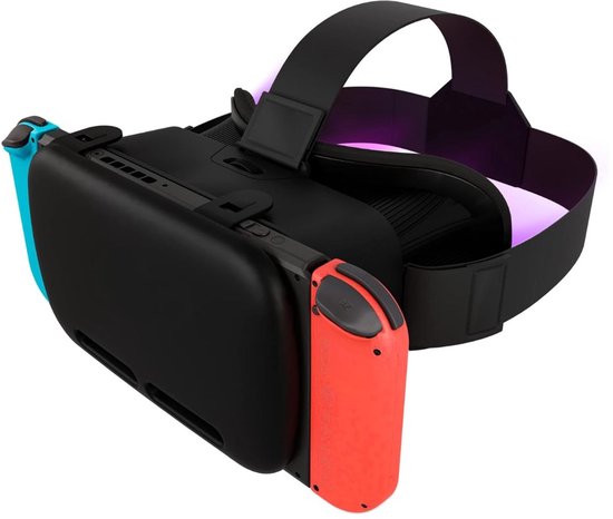 DYNA® VR Bril met controllers - VR Bril - VR-brillen - Zwart - 19cm x 15cm x 11cm
