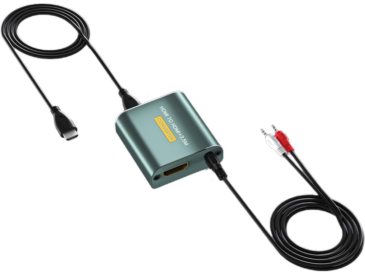 HDMI Audio Converter Adapter - HDMI naar Optisch Audio TOSLINK SPDIF