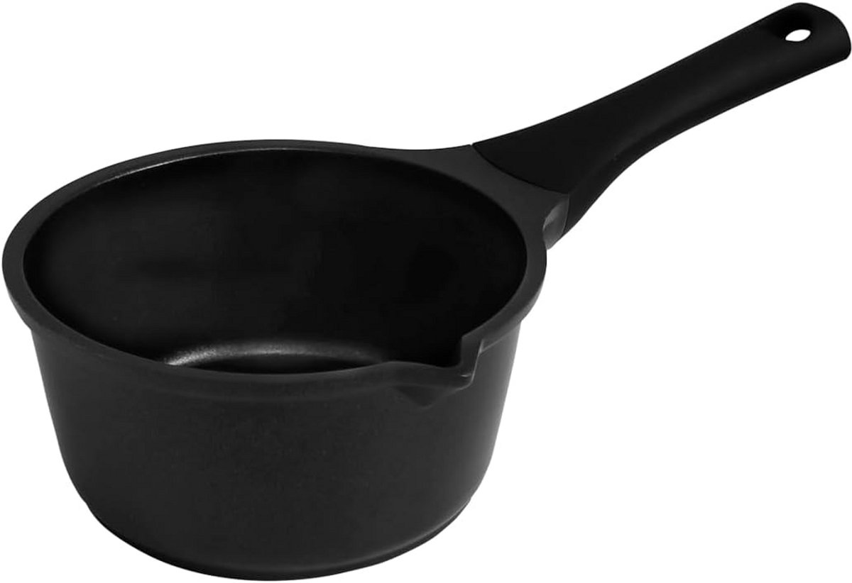 Kasserol 16 cm met antiaanbaklaag en soft-touch handvat