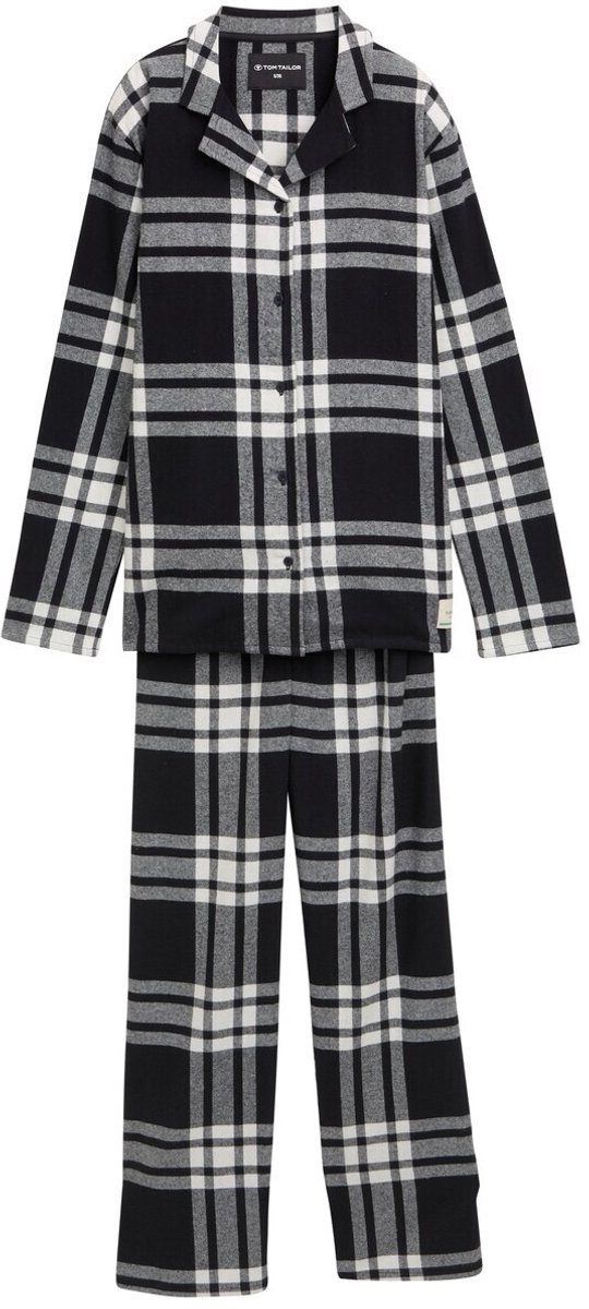 Tom Tailor Pyjamaset met ruitjespatroon - grey-dark-check