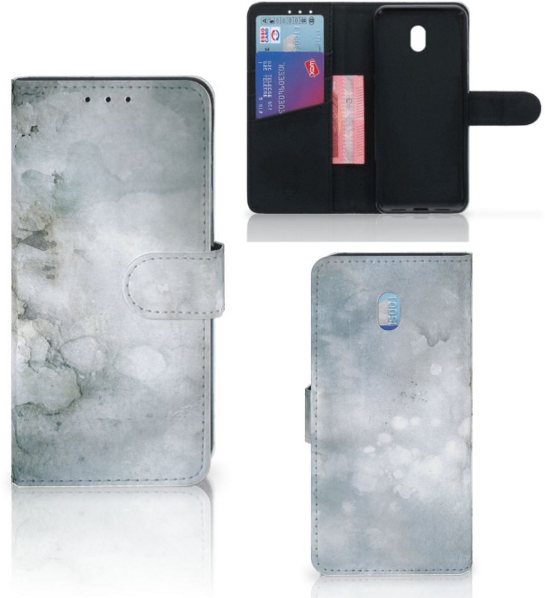 Hoesje Xiaomi Redmi 8A Painting Grey