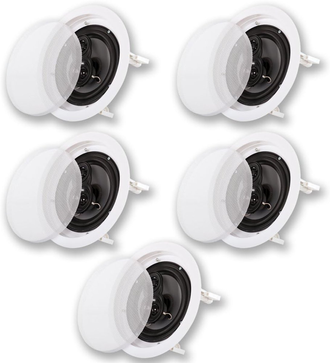 Inbouw Luidsprekersysteem 8" 3-Weg Voor Thuisbioscoop en Audio-installaties