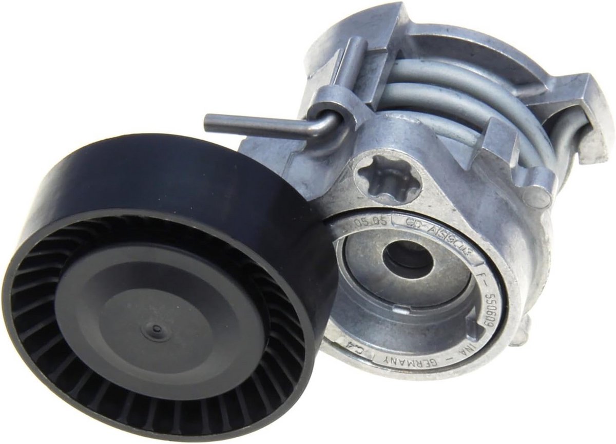 Automatische riemspanner en pulley assemblage