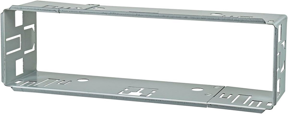 Autoradio Inbouwframe 1DIN - Metalen Schacht 182x53mm - Diepte 45mm