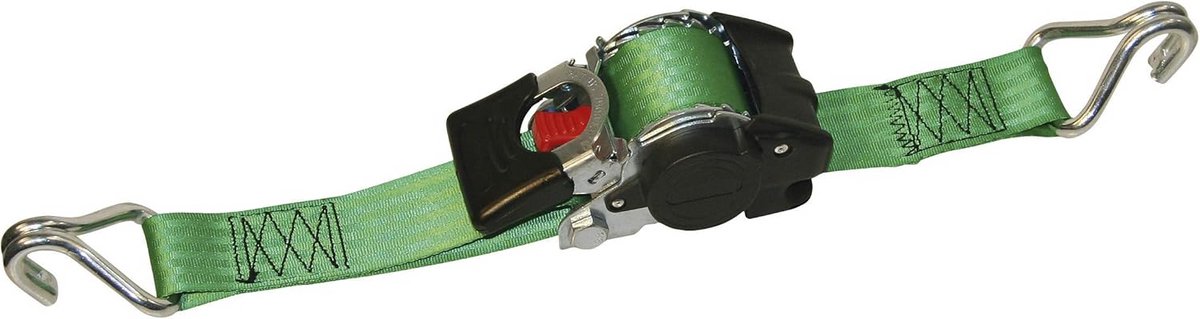 Automatische Sjorband 50 mm - 1,8 m met een sjorkracht van 750/1500 kg