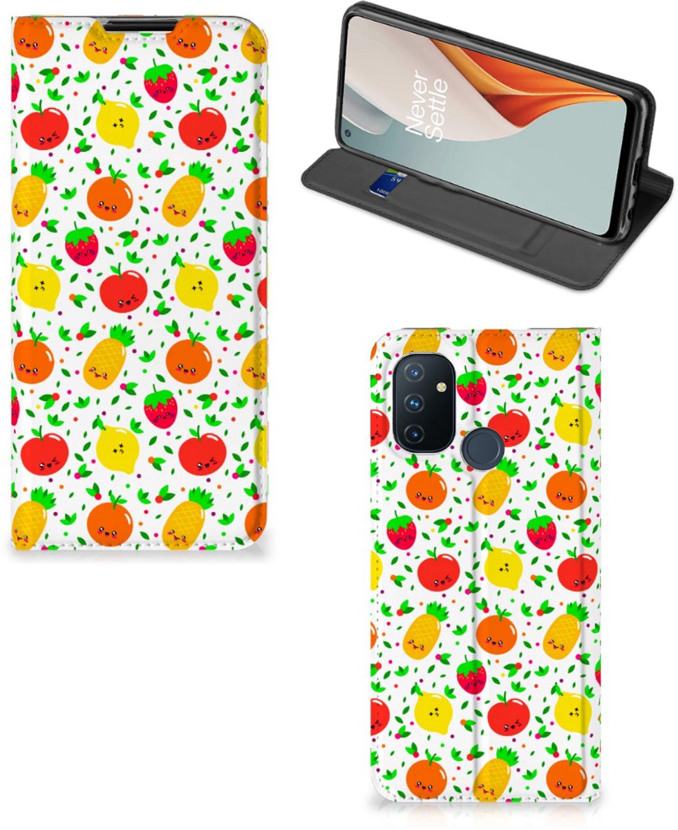 OnePlus Nord N100 Flip Style Cover Fruits