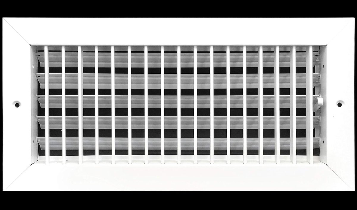 14 x 6 Ventilatiekanaal Diffuser - Grilleregister voor Hoge Luchtstroom