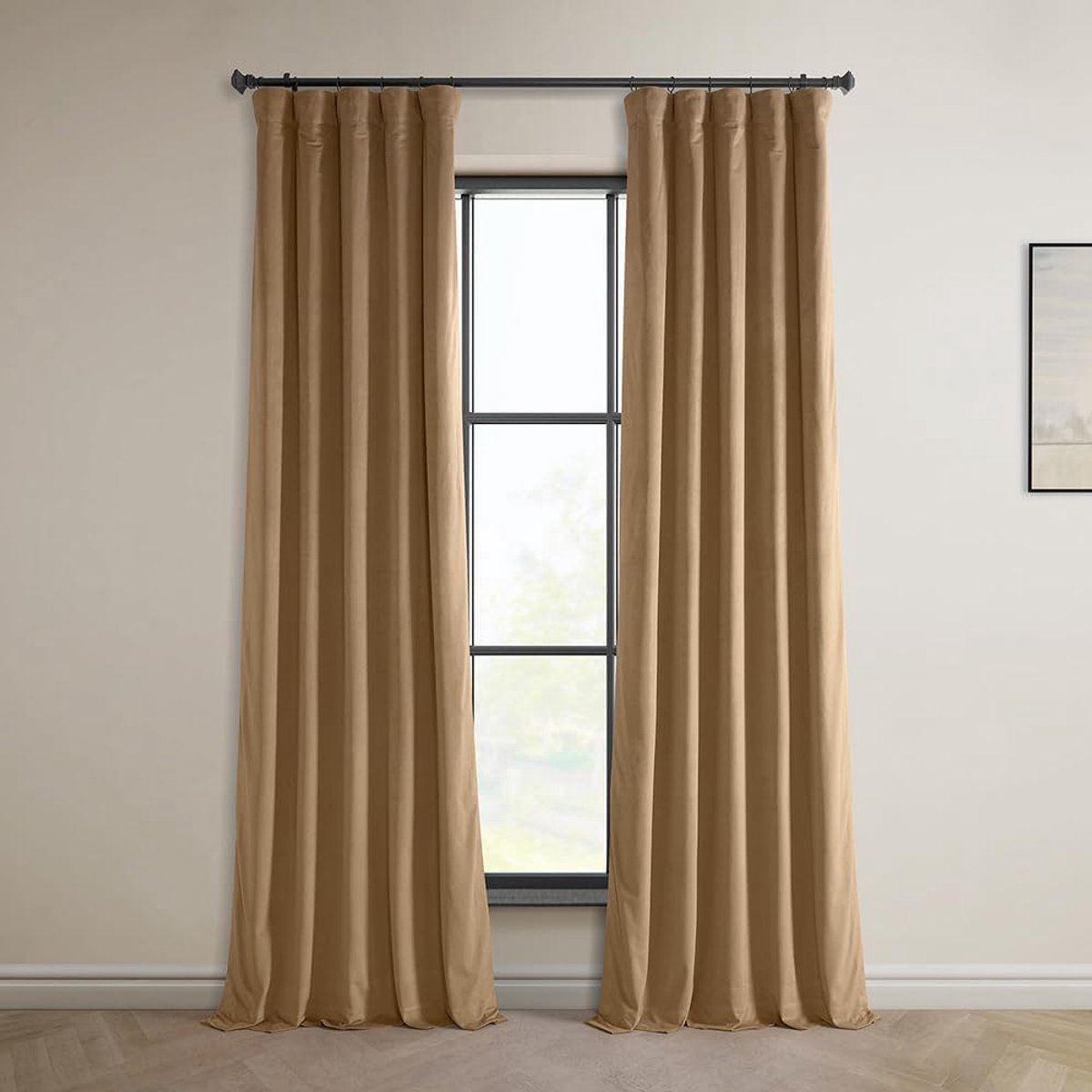Verduisterende Fluwelen Gordijnen 244 cm - Luxe en Elegante Raamdecoratie