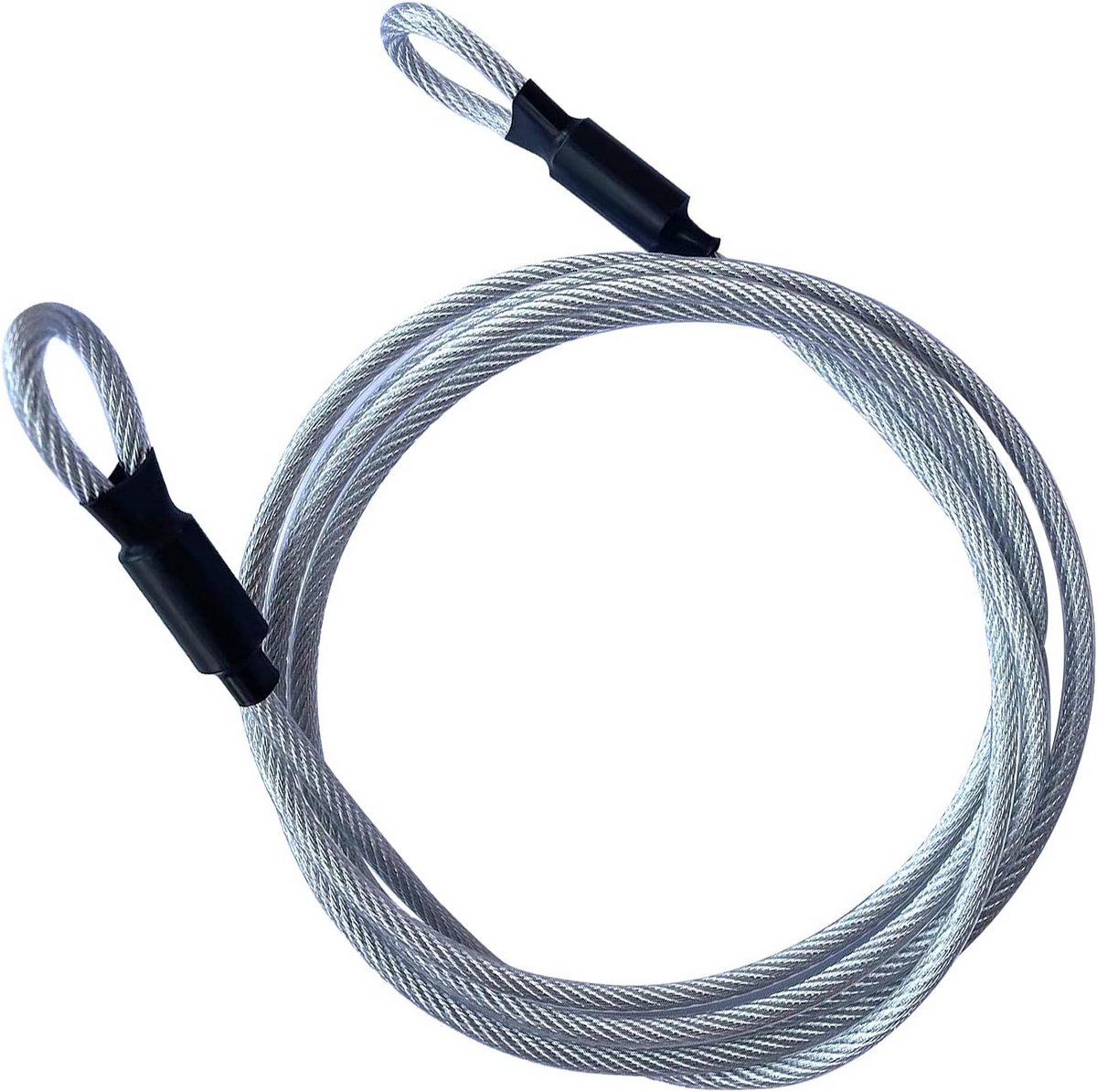 Beveiligingskabelslot 4FT 5mm - Flexibele Stalen Kabel voor Baggage