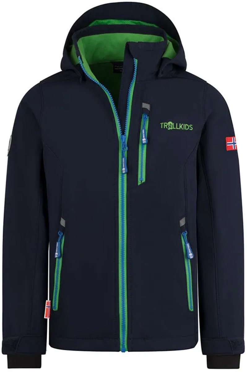 Trollkids Balestrand Jas cm Kinderen Marineblauw