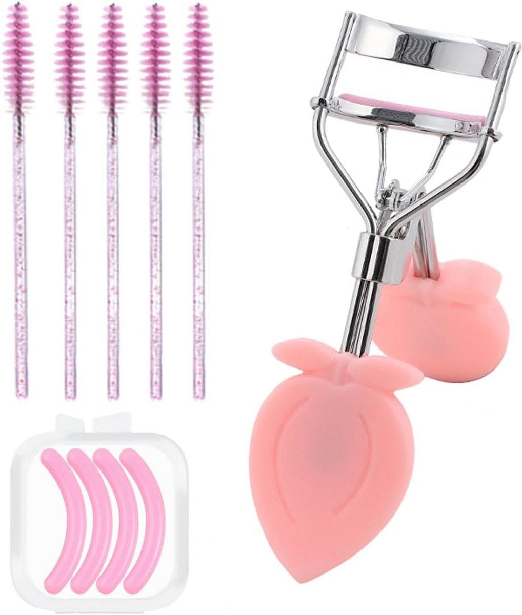 Wimperkrulspelden Set 4 Stuks met Reservepads en Poolies voor Perfect Gekrulde Wimpers
