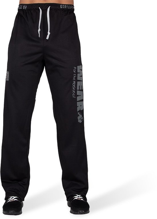 Gorilla Wear Logo Mesh Trainingsbroek - Zwart - L/XL van Gorilla Wear — afbeelding 5