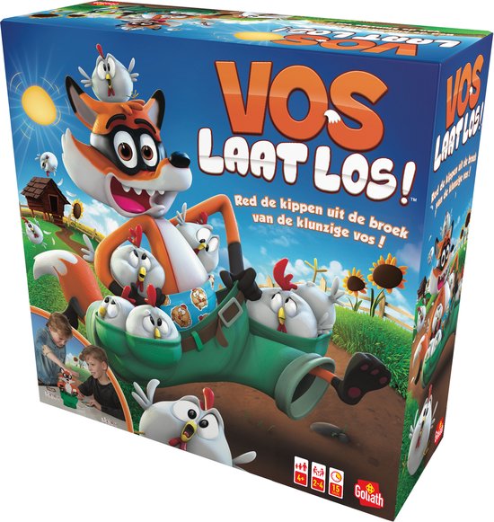 Goliath Vos Laat Los (NL) - Actiespel - Kinderspel
