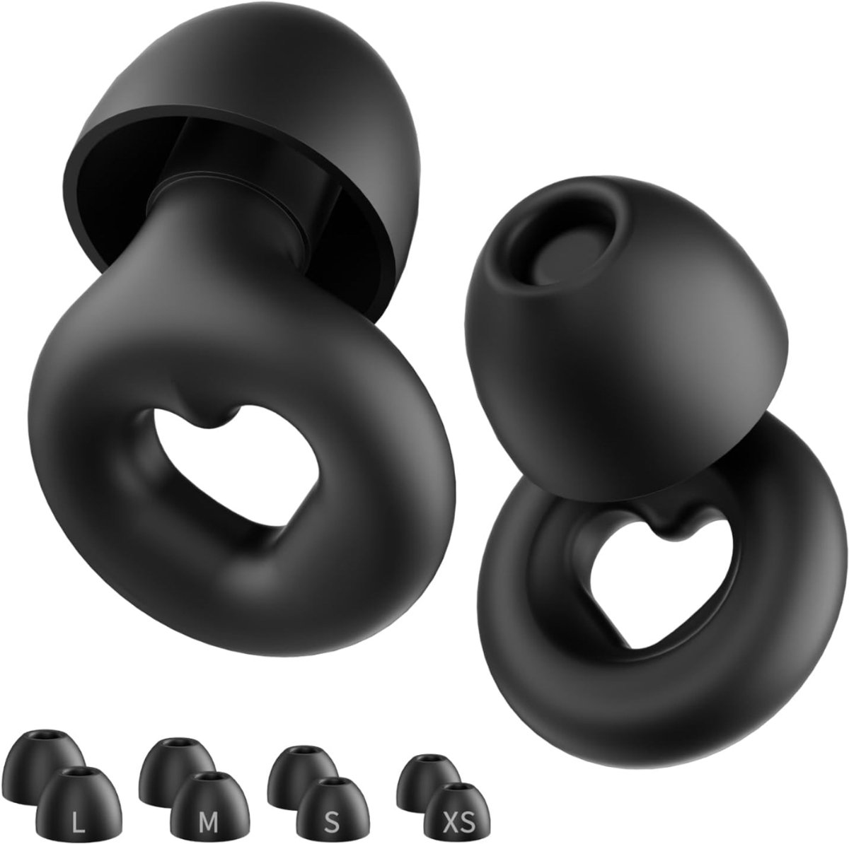 Octav8® Slaap Oordopjes - Gehoorbescherming - Slaapoordoppen - 30 dB - Siliconen - Zwart
