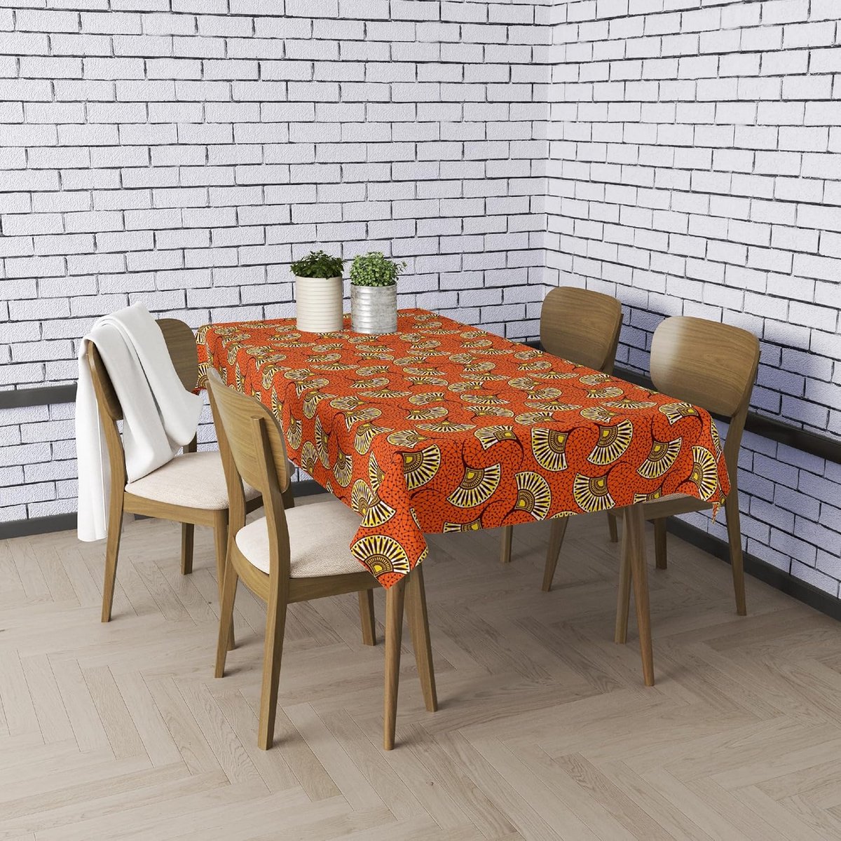 Wasbare tafelkleed 140 x 220 cm met vlek- en waterafstotende bescherming