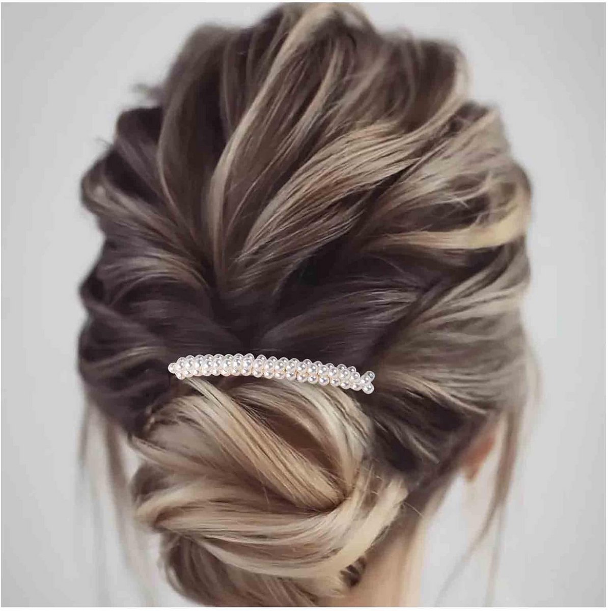 Elegante Parel Haar Kam voor Bruiloft en Feest - Vintage Stijl Haaraccessoire