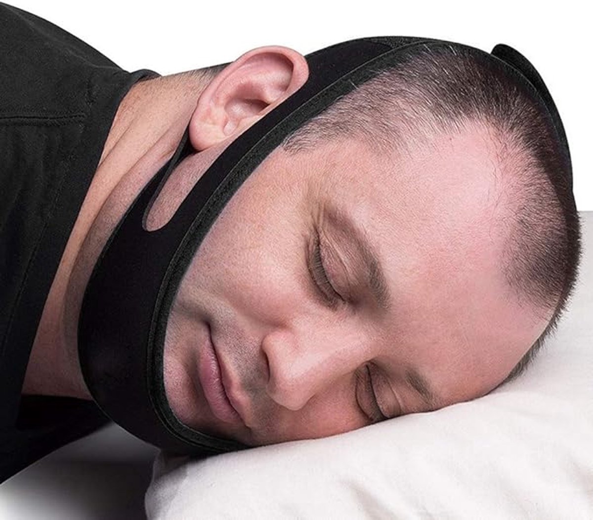 Kinband - Snurkband - Anti-Snurk - Stop Snurken - Verstelbaar - Unisex - - Anti Snurk Band - Verstelbaar - Hoofdband Tegen Snurken - One Size